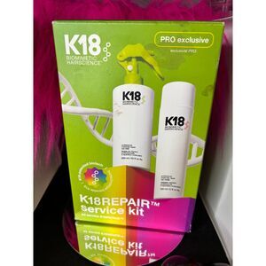 K18 Repair Service Kit - Repair Mist 10 Oz & Molecular Repair Mask 5 Oz New